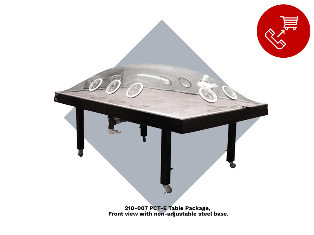 210 Series: MSC Paper Conservation Tables - Enhanced with Crossflow (PCT-E)