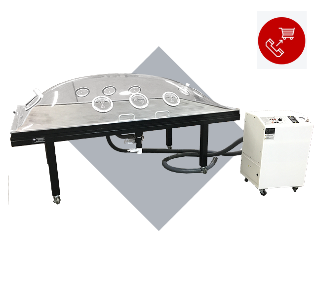 210 Series: MSC Paper Conservation Tables - Enhanced with Crossflow (PCT-E)