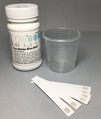 Chlorine Test Strips