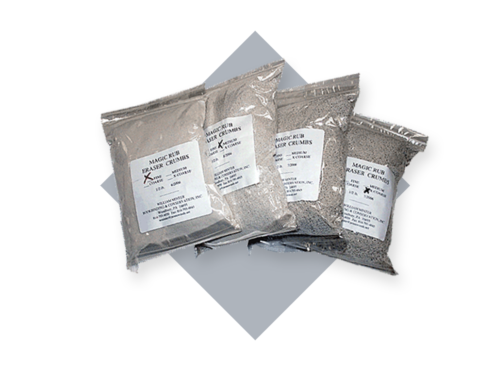 Ground Eraser Crumbs