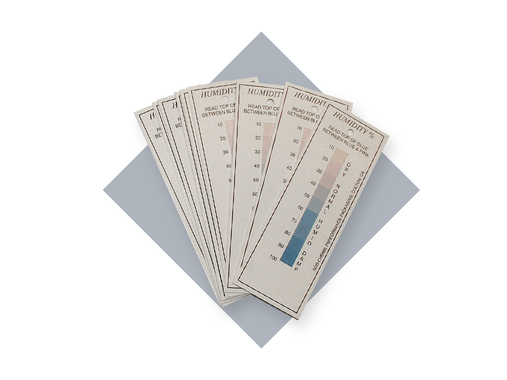 Humidity Indicator Cards