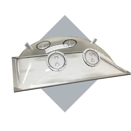 270 Series: MSC Acrylic Humidification Domes