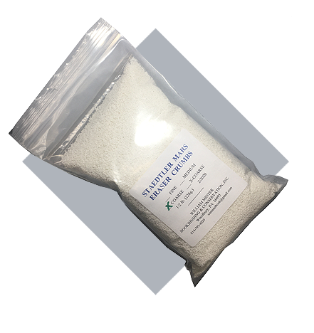 Ground Eraser Crumbs