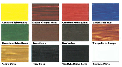 Gamblin Half Pan Sets and Metal Cases