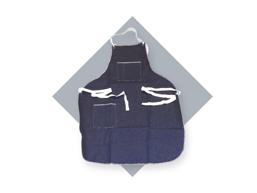Denim Shop Apron – MuseuM Services Corporation Denim Shop Apron – MuseuM Services Corporation