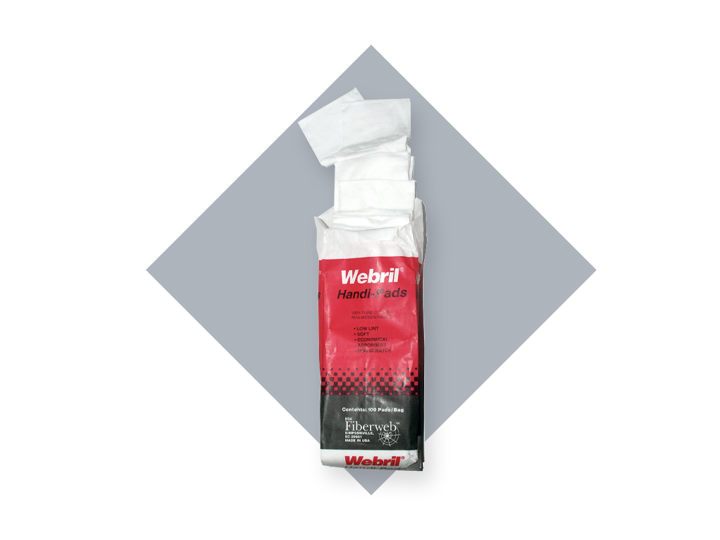 COTTON PADS 4 X 4 WEBRIL HANDI PADS 20X100/CASE #562211 COTTON PADS 4 X 4 WEBRIL HANDI PADS 20X100/CASE #562211