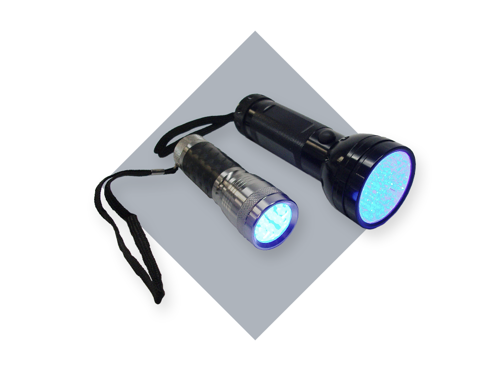 UV LED Blacklight Flashlight